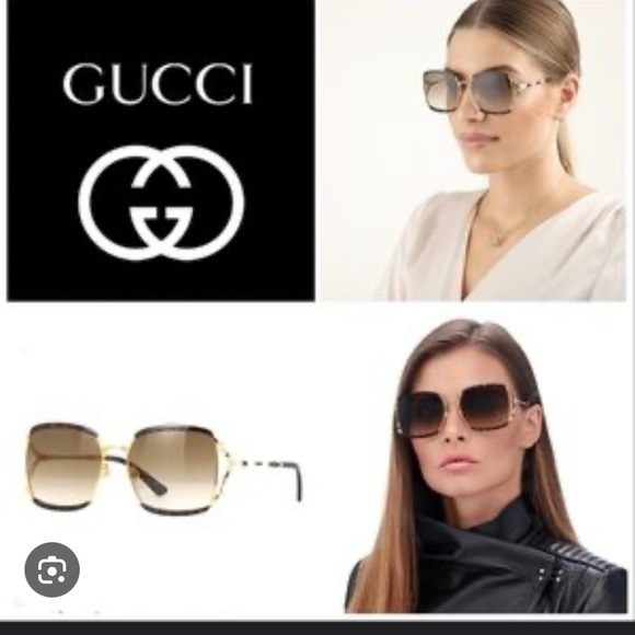 Gucci oversized square sunglasses - Picture 8 of 17